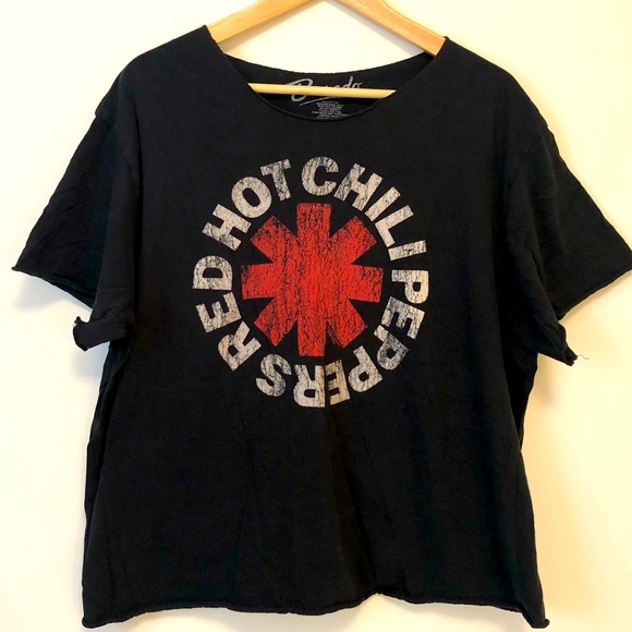 Bravado Tops - Bravado| Red Hot Chili Peppers Crop Shirt